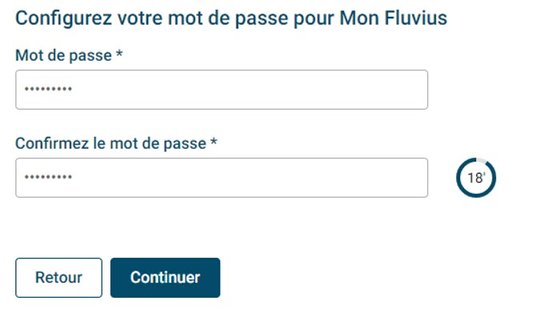 Mon Fluvius nouveau mot de passe